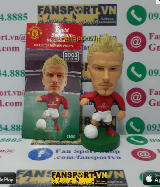 Tượng Beckham 7 Manchester United 2002-2003 home corinthian PRO774