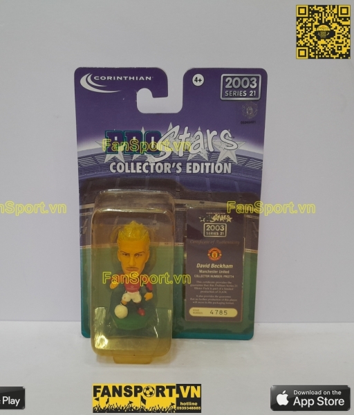 Tượng Beckham 7 Manchester United 2002-2003 home corinthian PRO774