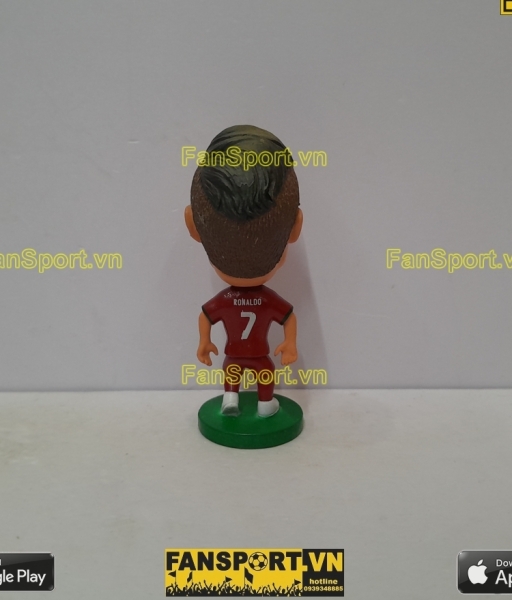 Tượng mô hình Ronaldo 7 Portugal 2012 2013 2014 home red kodoto