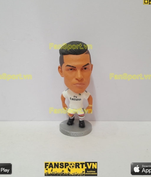 Tượng Cristiano Ronaldo 7 Real Madrid 2014-2015 home soccerwe CR7