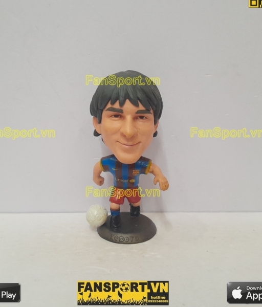 Tượng Lionel Messi 10 Barcelona 2010 2011 home red blue kodoto figure