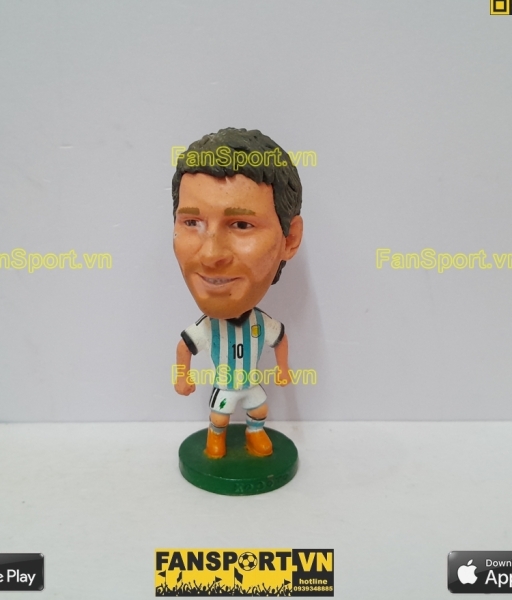 Tượng Lionel Messi 10 Argentina 2013 2014 2015 home blue white kodoto