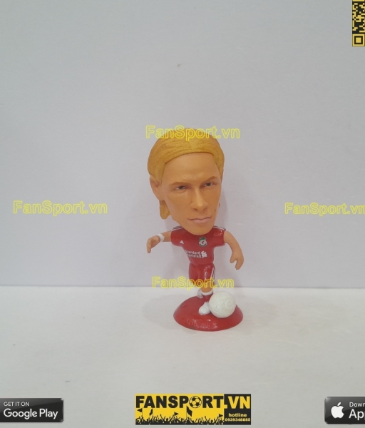 Tượng mô hình Fernando Torres 9 Liverpool 2010 2011 home red kodoto