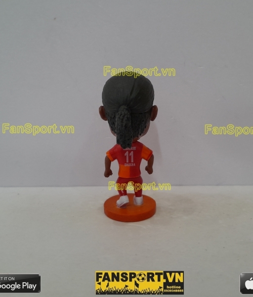 Tượng Didier Drogba 11 Galatasaray 2013-2014 home orange kodoto