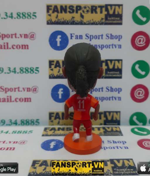 Tượng Didier Drogba 11 Galatasaray 2013-2014 home orange kodoto