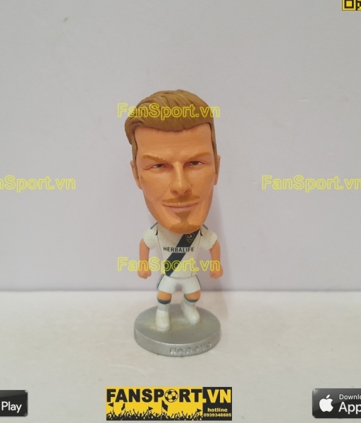 Tượng David Beckham 7 Galaxy 2012-2013 home white kodoto
