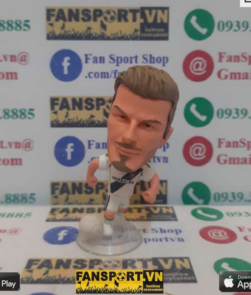 Tượng David Beckham 23 Galaxy 2012-2013 home white kodoto ball