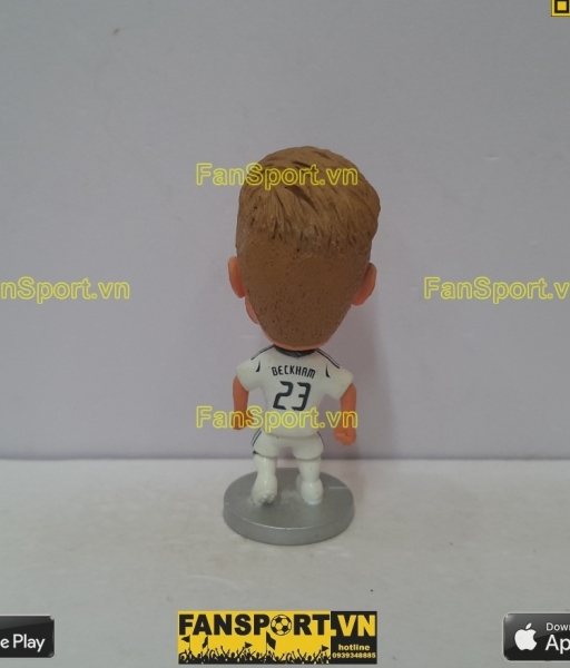 Tượng David Beckham 7 Galaxy 2012-2013 home white soccerwe