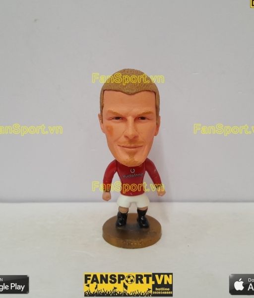 Tượng David Beckham 7 Manchester United 2000 2001 2002 home socccerwe