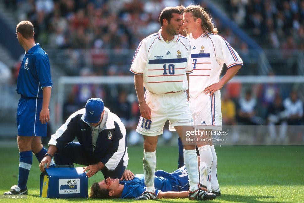Áo đấu France World Cup 1998 1999 2000 away white shirt jersey