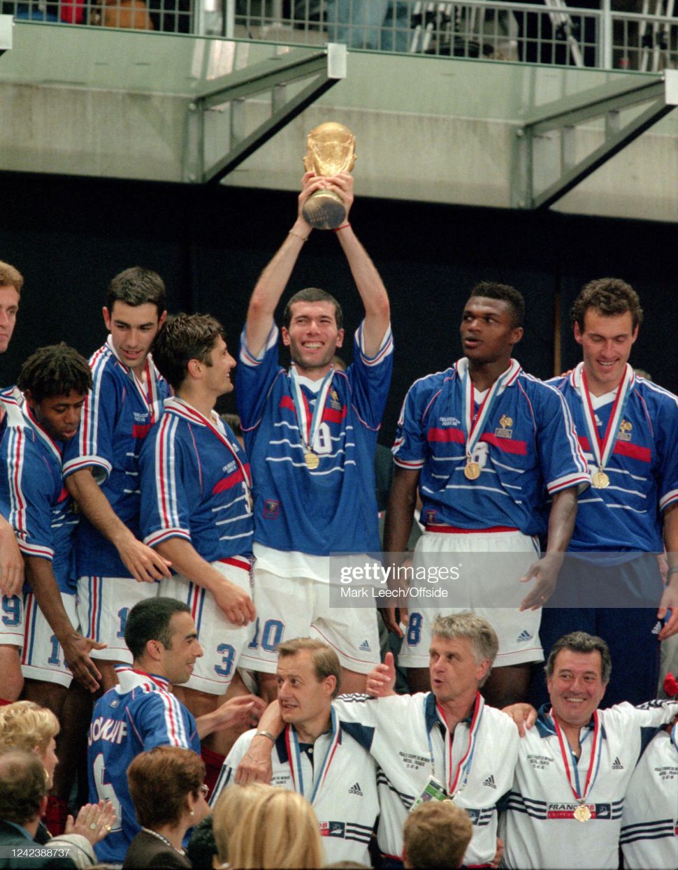 Áo đấu France World Cup 1998 1999 2000 home blue shirt jersey Adidas