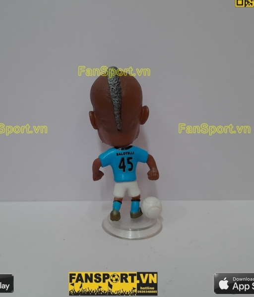 Tượng Mario Balotelli 45 Manchester City 2012 2013 home blue kodoto