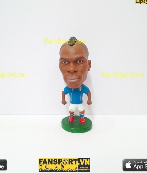 Tượng Mario Balotelli 9 Itay 2014 2015 2016 home blue kodoto