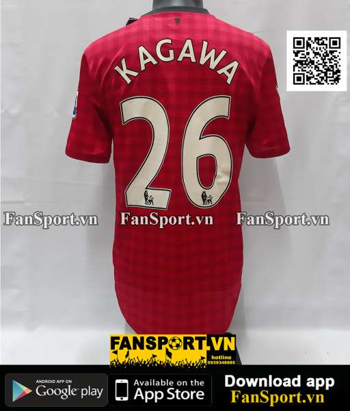 Áo Kagawa 26 Manchester United 2012-2013 home shirt jersey 479278 Nike