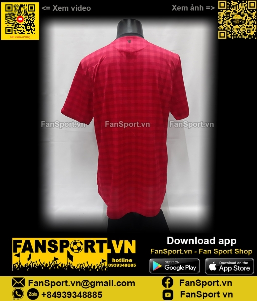 Áo đấu Manchester United 2012-2013 home shirt jersey BNWT Nike 479278