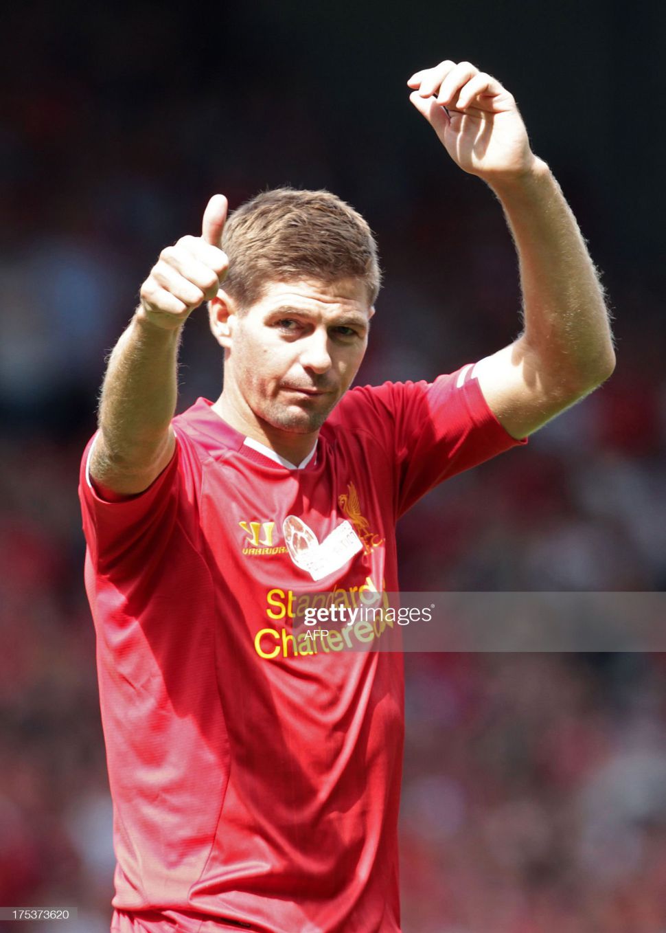 Áo Gerrard 8 Liverpool testimonial 2013 home shirt jersey 2014