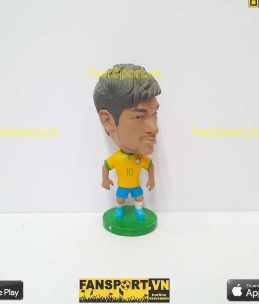 Tượng Neymar 10 Brazil 2014 2015 2016 home yellow vàng kodoto