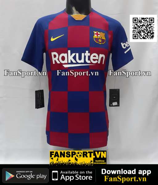 Áo đấu Messi 10 Barcelona 2019 2020 home shirt jersey Vapor authentic