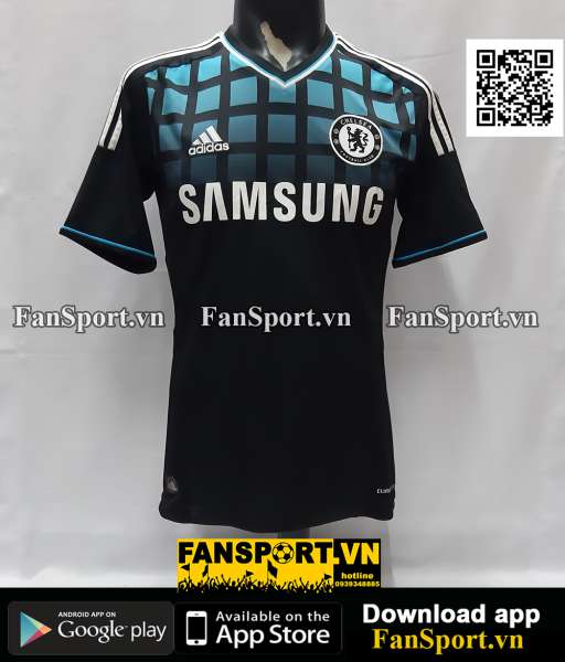 Áo đấu Torres 9 Chelsea 2011 2012 away shirt jersey V13911 Adidas
