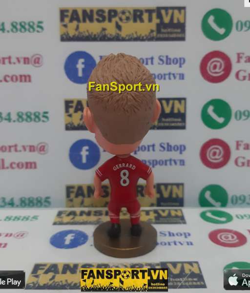 Tượng Steven Gerrard 8 Liverpool 2013 2014 home red kodoto