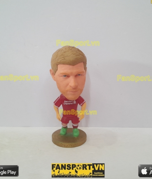 Tượng Steven Gerrard 8 Liverpool 2014-2015 home red soccerwe