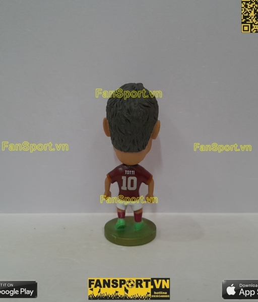 Tượng Francesco Totti 10 AS Roma 2014 2015 home brown kodoto