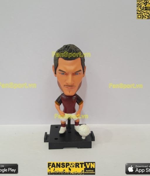Tượng Francesco Totti 10 AS Roma 2015 2016 home brown soccerwe plus