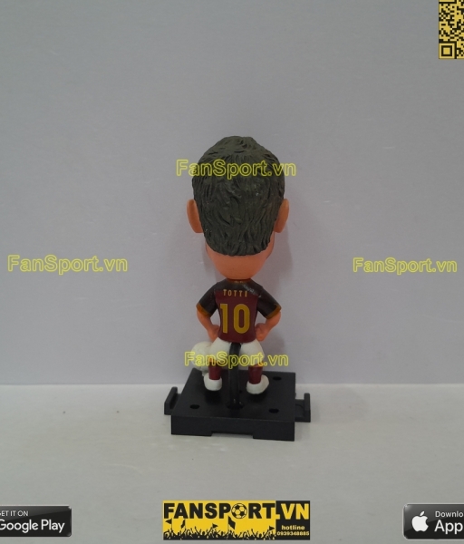 Tượng Francesco Totti 10 AS Roma 2015 2016 home brown soccerwe plus