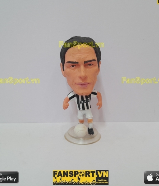 Tượng Filippo Inzaghi 9 Juventus 2000-2001 home white black kodoto