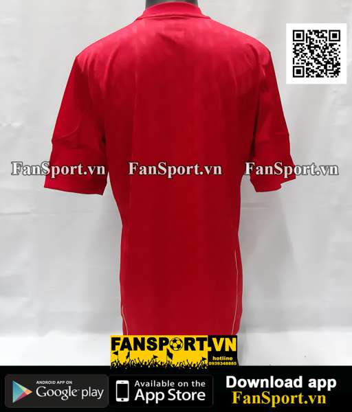 Áo đấu Liverpool 2010 2011 2012 home shirt jersey red P96763 Adidas