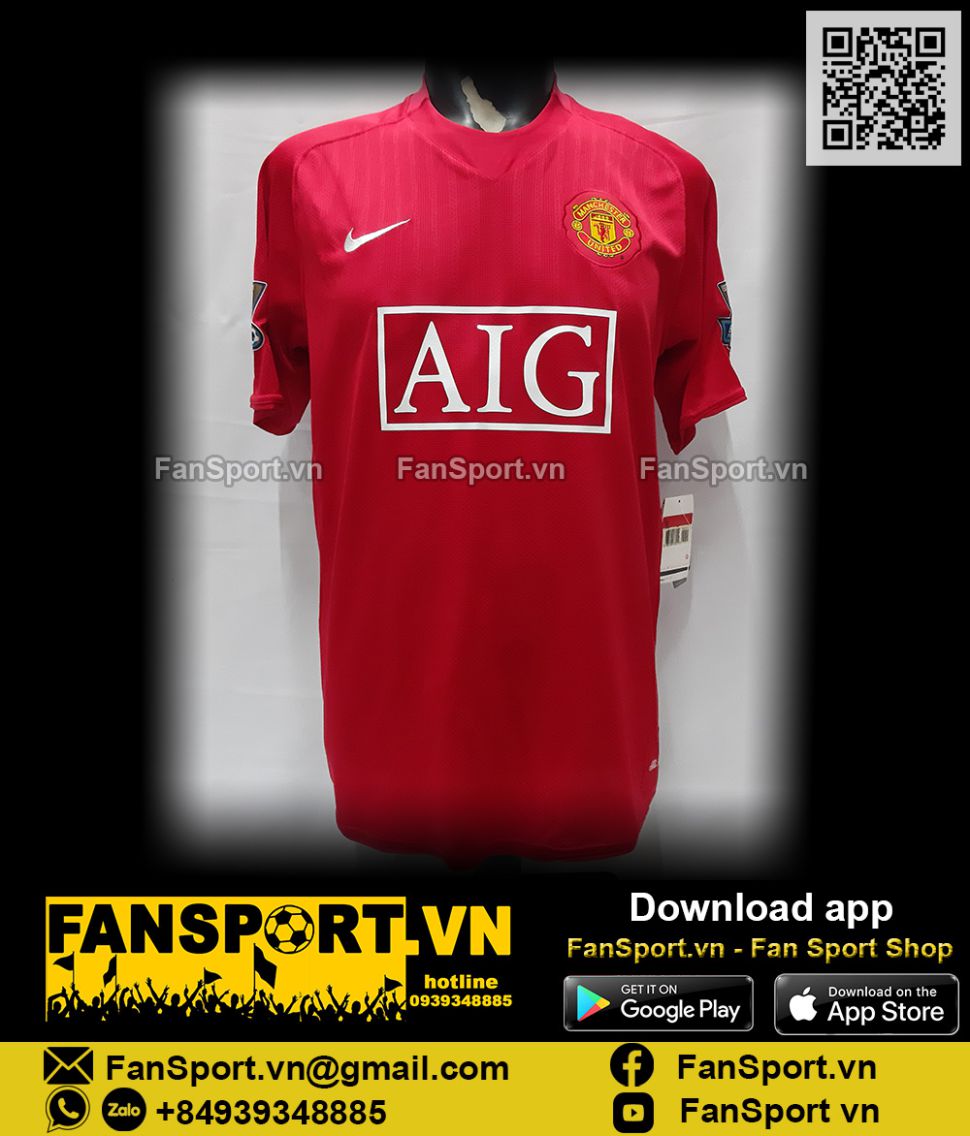 Manchester United CRISTIANO RONALDO Jersey 2007 2008 2009 L MEN SIZE 237924  666