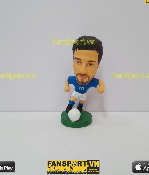 Tượng Alessandro Del Piero 10 Italy 2002 2004 home corinthian PRO580