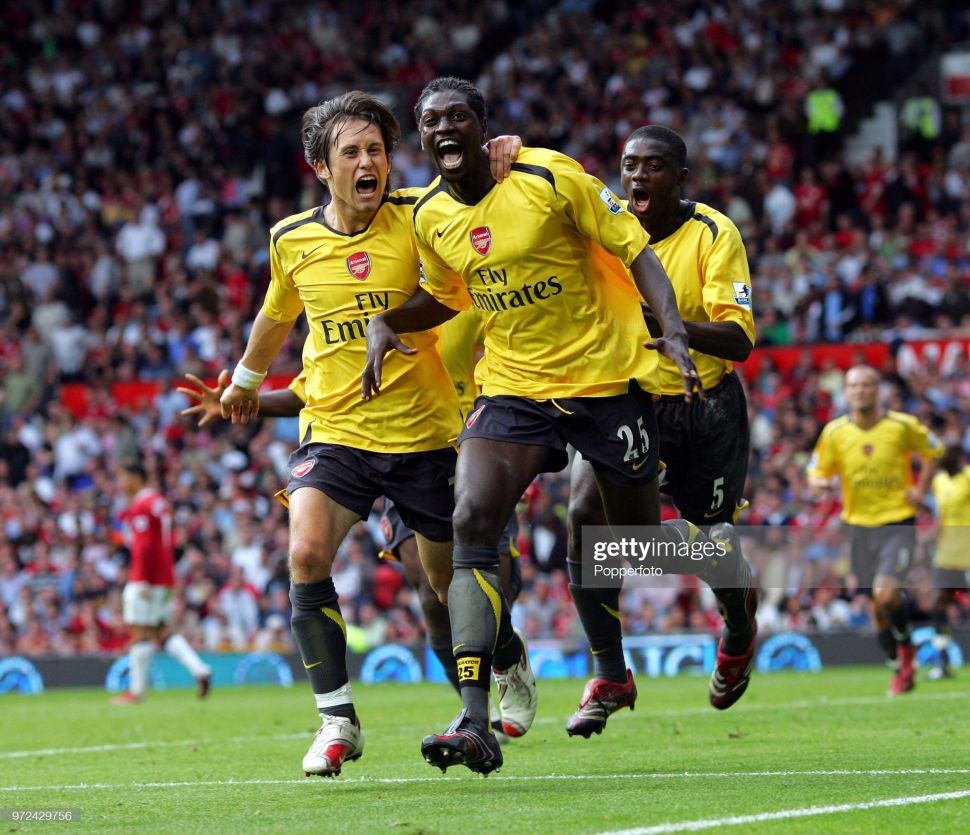 Áo đấu Arsenal 2006-2007 away shirt jersey yellow 195581 Nike BNWT