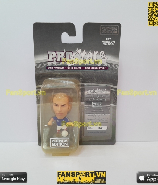 Tượng Zinedine Zidane 10 France 2006 2007 home corinthian PP1547