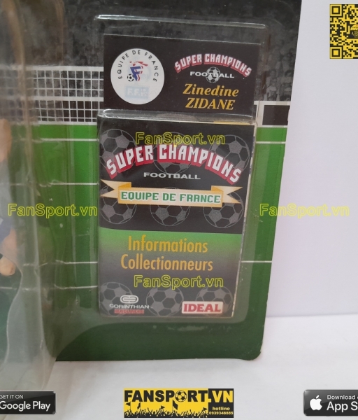 Tượng Zinedine Zidane 10 France 1996 1997 1998 home corinthian FRA008