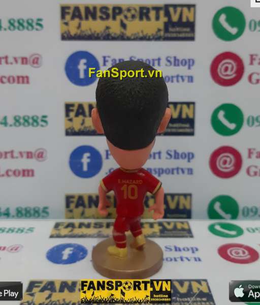 Tượng Eden Hazard 10 Belgium 2014-2015 home red kodoto