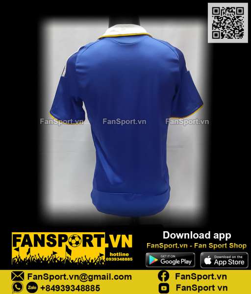 Áo đấu Chelsea 2008-2009 home shirt jersey blue E08159 Adidas
