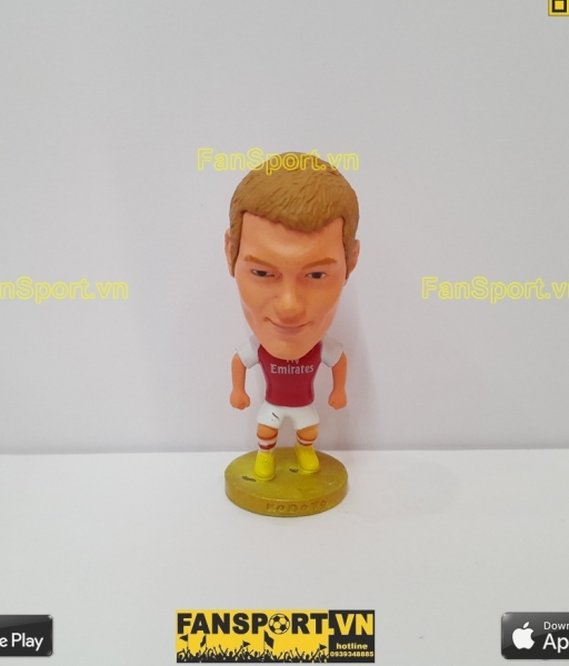 Tượng cầu thủ Jack Wilshere 10 Arsenal 2014 2015 home red kodoto