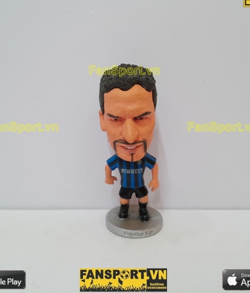 Tượng Roberto Baggio 10 Inter Milan 1999 2000 home blue black kodoto