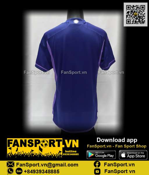 Áo đấu Argentina 2022 2023 away shirt jersey purple HF2159 adidas BNWT