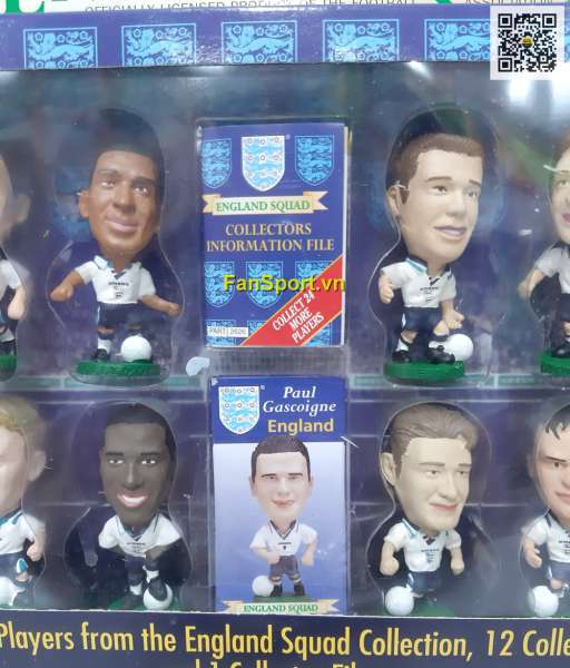 Bộ tượng Anh England Euro 1996 corinthian pack box 1995 1997 pack 2684