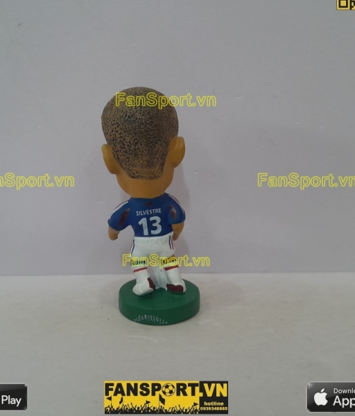 Tượng Mikael Silvestre 13 France 2004 2005 2006 home corinthian PR079