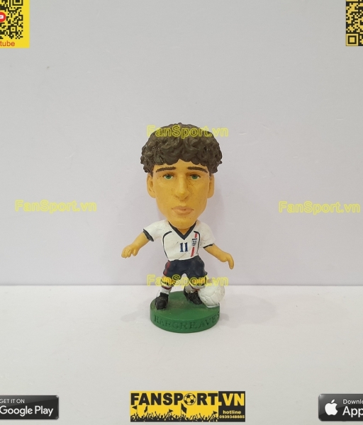 Tượng Owen Hargreaves 11 England 2001 2002 2003 home corinthian PRO584