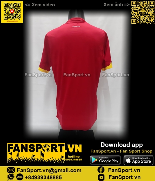 Áo Việt Nam 2014 2015 home đỏ shirt jersey Vietnam Grand Sport 038-231