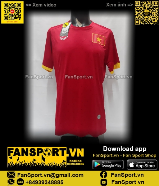 Áo Việt Nam 2014 2015 home đỏ shirt jersey Vietnam Grand Sport 038-231