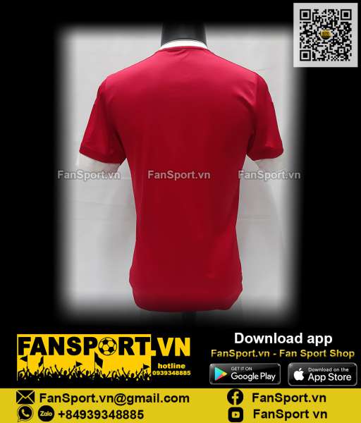Áo đấu Manchester United 2015-2016 home shirt jersey red AC1414 Adidas