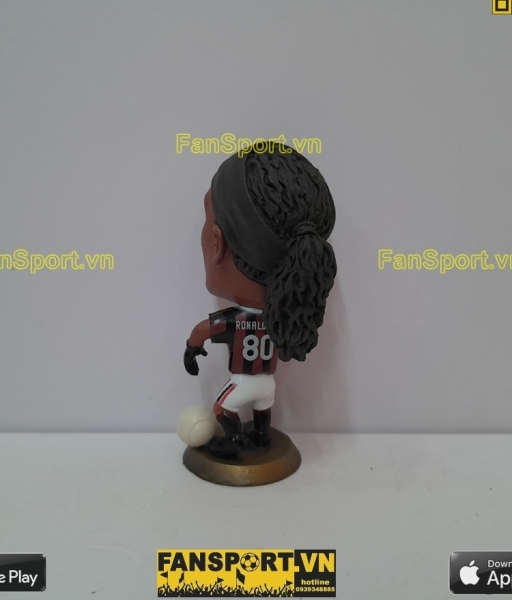 Tượng Ronaldinho 80 AC Milan 2009 2010 home red black kodoto ball