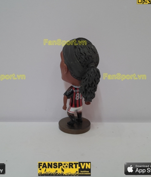 Tượng Ronaldinho 80 AC Milan 2009 2010 home red black kodoto