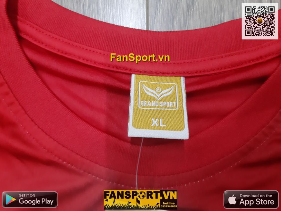 Áo đấu Việt Nam 2016 home Grand Sport fan Vietnam shirt jersey 038-890