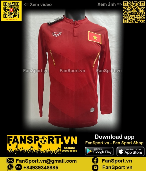 Áo Việt Nam 2016 home Grand Sport Vietnam shirt jersey 038-257 player